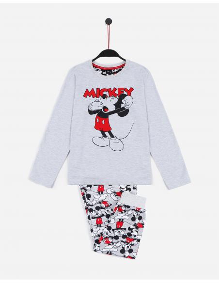DISNEY Pijama Manga Larga Mickey para Niño - Imagen 1