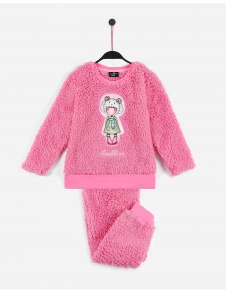 SANTORO GORJUSS Pijama Borreguito Manga Larga Lambkins para Niña - Imagen 1