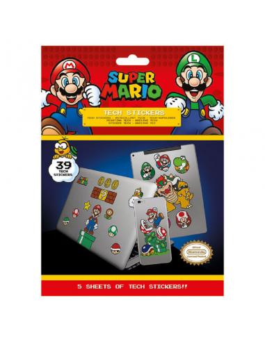 Pyramid International, Vinilos decorativos Super Mario Variados - Imagen 1