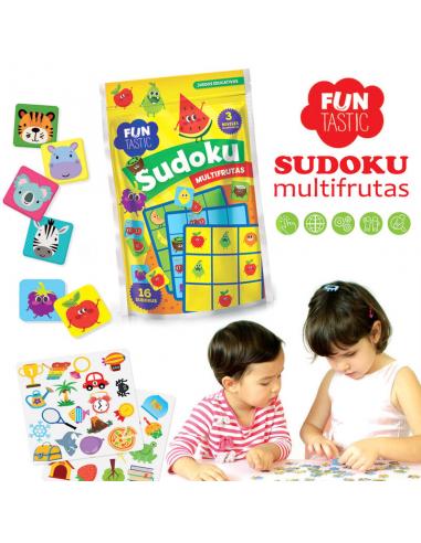 Imagiland, Funtastic Bolsa con juego &#39;Sudoku Multifruta&#39; - Imagen 1