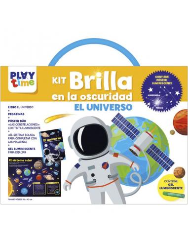 Imagiland, Playtime Maletin temático kit brilla en la oscuridad &#39;El Universo&#39; - Imagen 1