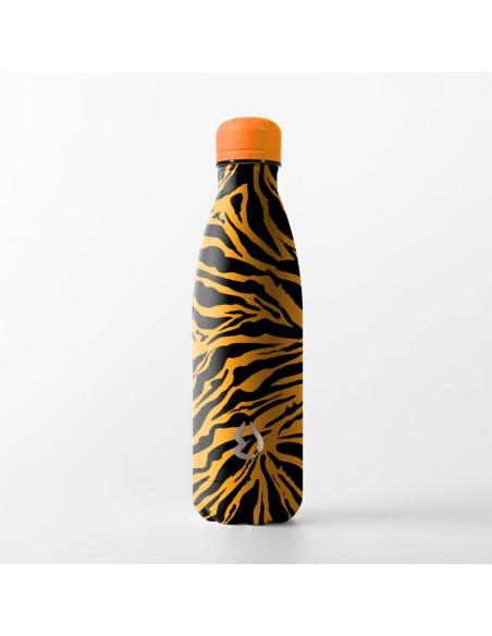 Botella cantimplora termo de acero inox 500ml de Water Revolution &#39;Tiger&#39; - Imagen 1