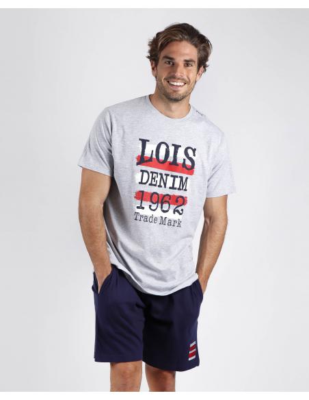 LOIS Pijama Manga Corta Excess para Hombre - Imagen 1