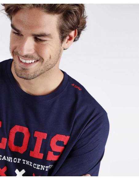 LOIS Pijama Manga Corta Marino Excess para Hombre - Imagen 2