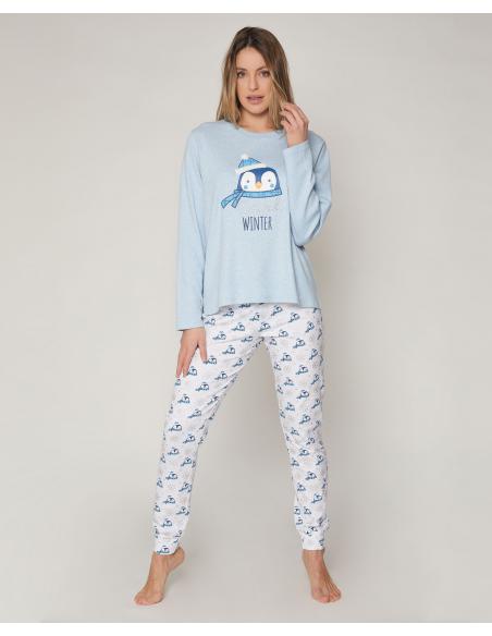 ADMAS Pijama Manga Larga Cool Winter para Mujer - Imagen 1