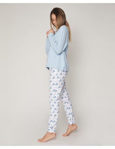 ADMAS Pijama Manga Larga Cool Winter para Mujer - Imagen 2