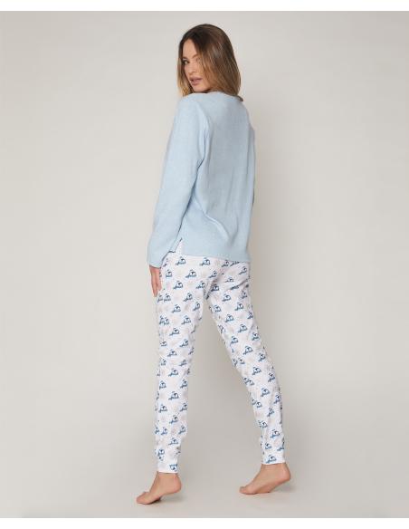 ADMAS Pijama Manga Larga Cool Winter para Mujer - Imagen 3