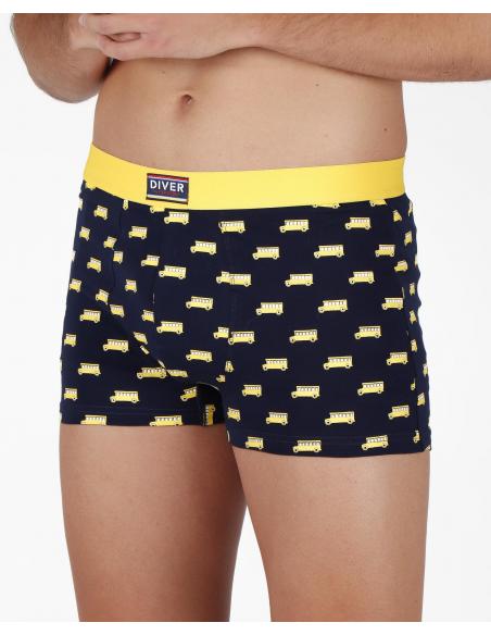 DIVER Calzoncillo/Bóxer Traffic para Hombre, (Caja de 2 unidades) - Imagen 2