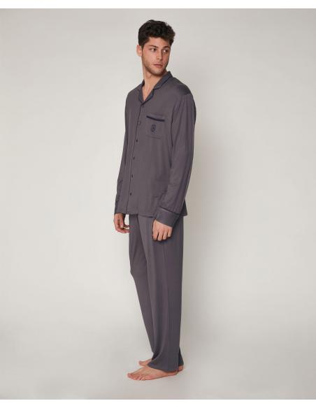 ADMAS CLASSIC Pijama Manga Larga Night Soft para Hombre - Imagen 1