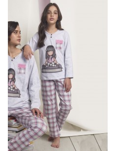 SANTORO GORJUSS Pijama Manga Larga The Words para Niña