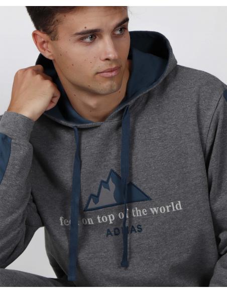 ADMAS HOME Sudadera Feel on Top para Hombre - Imagen 2