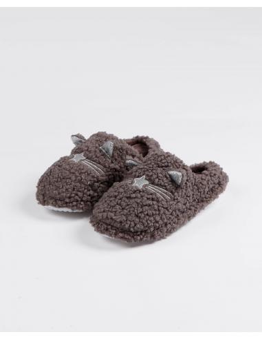 ADMAS Zapatillas De Estar Por Casa Borreguito para Mujer - Imagen 1