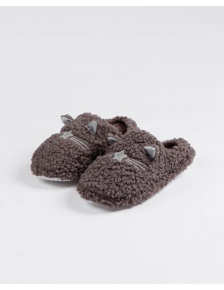 ADMAS Zapatillas De Estar Por Casa Borreguito para Mujer - Imagen 1