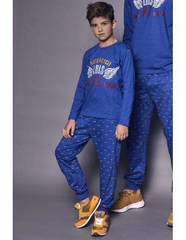 pijama manga larga lois para niño