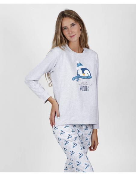 ADMAS Pijama Manga Larga Cool Winter para Mujer - Imagen 5