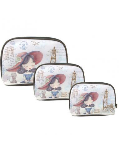 Pack 3 Neceser billetero faro de Sweet Candy - Imagen 1
