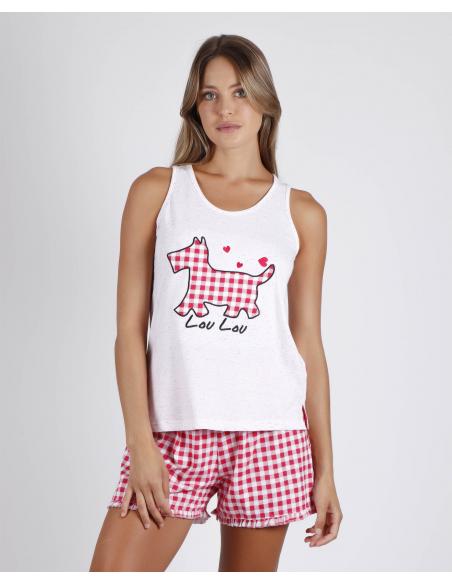 ADMAS Pijama Tirantes Lou Lou Lovely para Mujer - Imagen 1