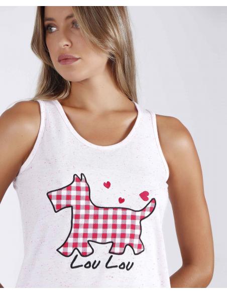 ADMAS Pijama Tirantes Lou Lou Lovely para Mujer - Imagen 2