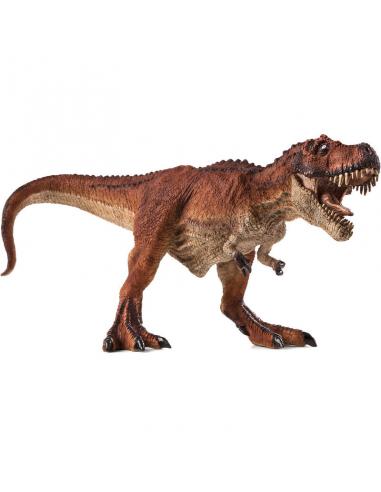 Figura Mojo Tyrannosaurus caza rojo 25cm &#39;serie prehistoricos y dinosaurios Deluxe II&#39; - Imagen 1