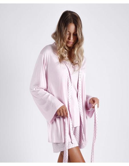 ADMAS CLASSIC Bata Manga Larga Soft Secret para Mujer - Imagen 2