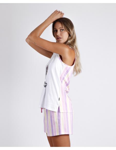 SANTORO GORJUSS Pijama Tirantes Little Boat para Mujer - Imagen 2