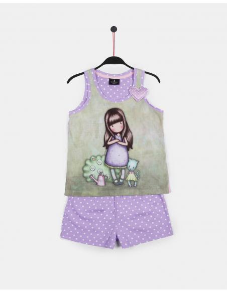 SANTORO GORJUSS Pijama Tirantes Garden Grow para Niña - Imagen 1