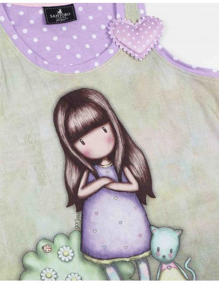SANTORO GORJUSS Pijama Tirantes Garden Grow para Niña - Imagen 2