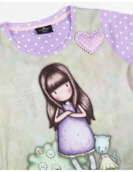 SANTORO GORJUSS Pijama Manga Corta Garden Grow para Niña - Imagen 2