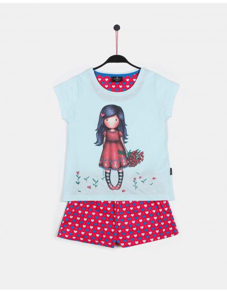 SANTORO GORJUSS Pijama Manga Corta Love Grows para Niña - Imagen 1