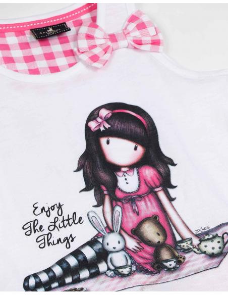 SANTORO GORJUSS Pijama Tirantes Little Things para Niña - Imagen 2