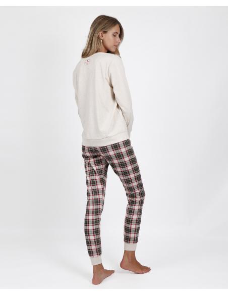 SANTORO Pijama Manga Larga Christmas Wish para Mujer - Imagen 3