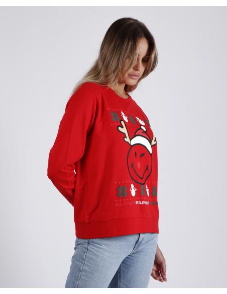 Smiley Sudadera Manga Larga Merry para Mujer - Imagen 3