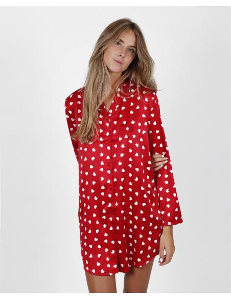 ADMAS Camisola Manga Larga Abierta Love Christmas para Mujer - Imagen 1