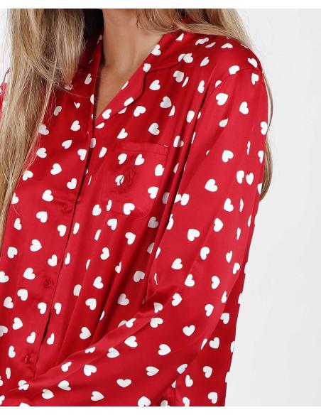 ADMAS Camisola Manga Larga Abierta Love Christmas para Mujer - Imagen 2