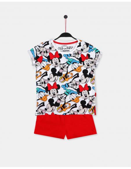 DISNEY Pijama Manga Corta Mickey & Friends para Niña - Imagen 1