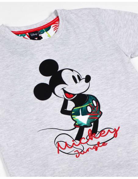 DISNEY Pijama Manga Corta Mickey Jungle para Niño - Imagen 2