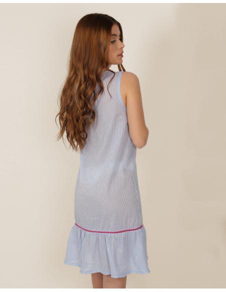ADMAS Camisola tirantes Mexican Embroidery para Mujer - Imagen 3
