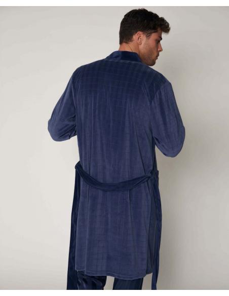 ADMAS CLASSIC Bata Manga Larga Stripes para Hombre - Imagen 3