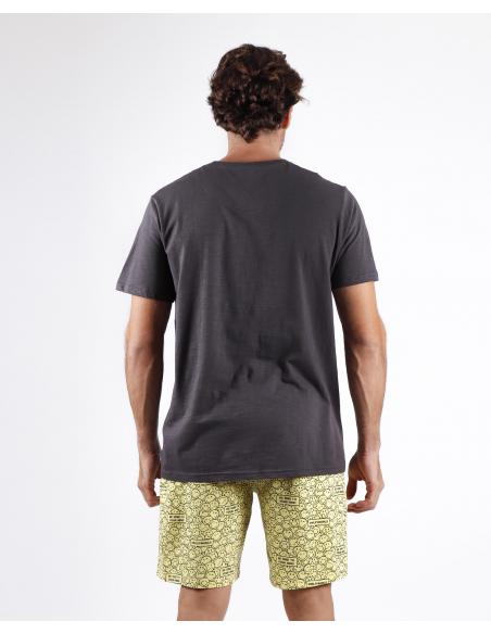 SMILEY Pijama Manga Corta One Smile para Hombre - Imagen 3