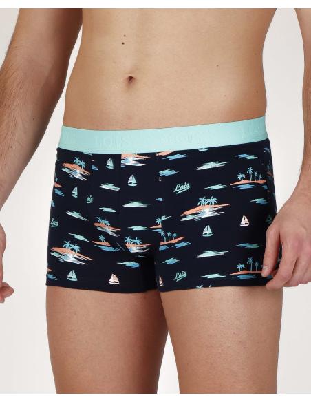 LOIS Calzoncillo/Bóxer Hawaii para Hombre, (Caja de 2 unidades) - Imagen 2