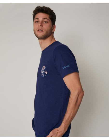 MR WONDERFUL Camiseta Flamenco para Hombre - Imagen 2