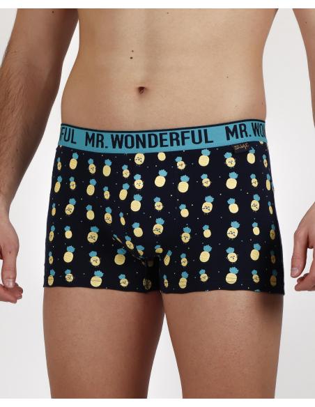 Mr Wonderful Calzoncillo/Bóxer Piñas para Hombre, (Caja de 2 unidades) - Imagen 2