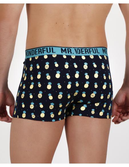 Mr Wonderful Calzoncillo/Bóxer Piñas para Hombre, (Caja de 2 unidades) - Imagen 3