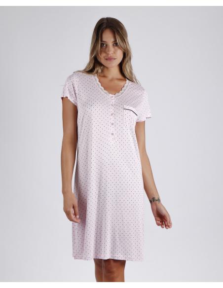 ADMAS CLASSIC Camisola Manga Corta Soft Secret para Mujer - Imagen 1