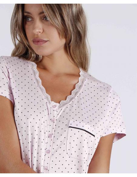 ADMAS CLASSIC Camisola Manga Corta Soft Secret para Mujer - Imagen 2