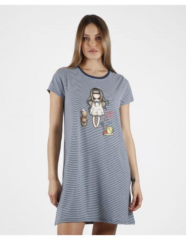 SANTORO GORJUSS Camisola Manga Corta Hello Summer para Mujer - Imagen 1