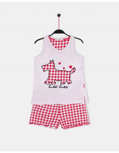 ADMAS Pijama Tirantes Lou Lou Lovely para Niña - Imagen 1