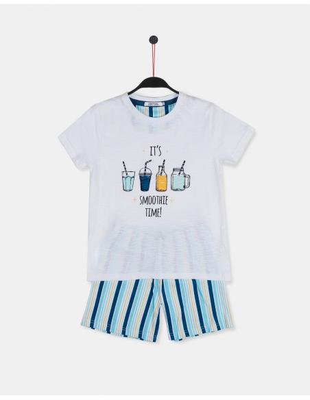 ADMAS Pijama Manga Corta Smoothie Time para Niño - Imagen 1