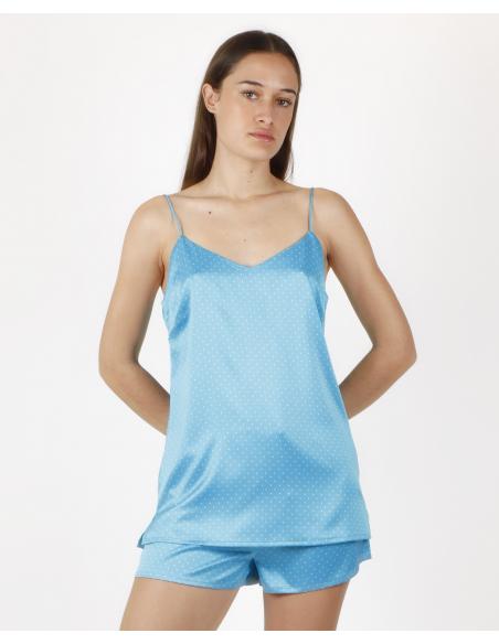 ADMAS CLASSIC Pijama de Tirantes Sweet Dots para Mujer - Imagen 1