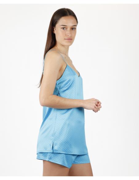 ADMAS CLASSIC Pijama de Tirantes Sweet Dots para Mujer - Imagen 2